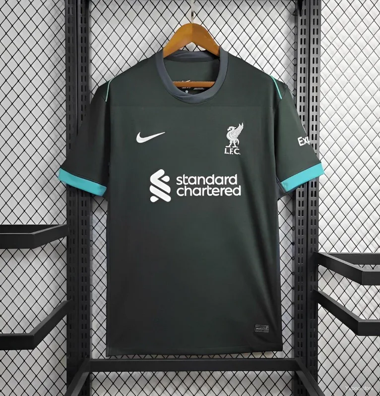 Camiseta Liverpool 2024/25 VISITANTE MANGA CORTA VERSION FAN